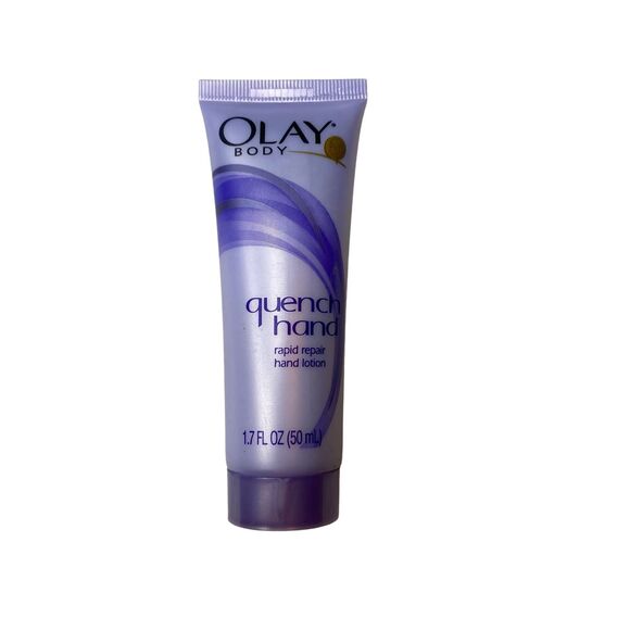 Olay Body Quench Hand Repair Lotion Ultra Moisture Jojoba Oil 1.7oz used - Picture 1 of 5